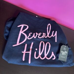 Beverly Hills Navy Sweatshirt